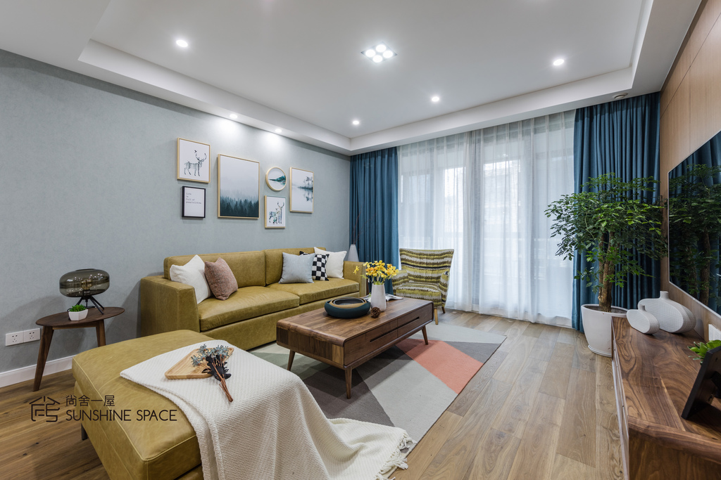 英溪桃源 130㎡北欧现代风家居设计,自然与工业共生的平衡美-86