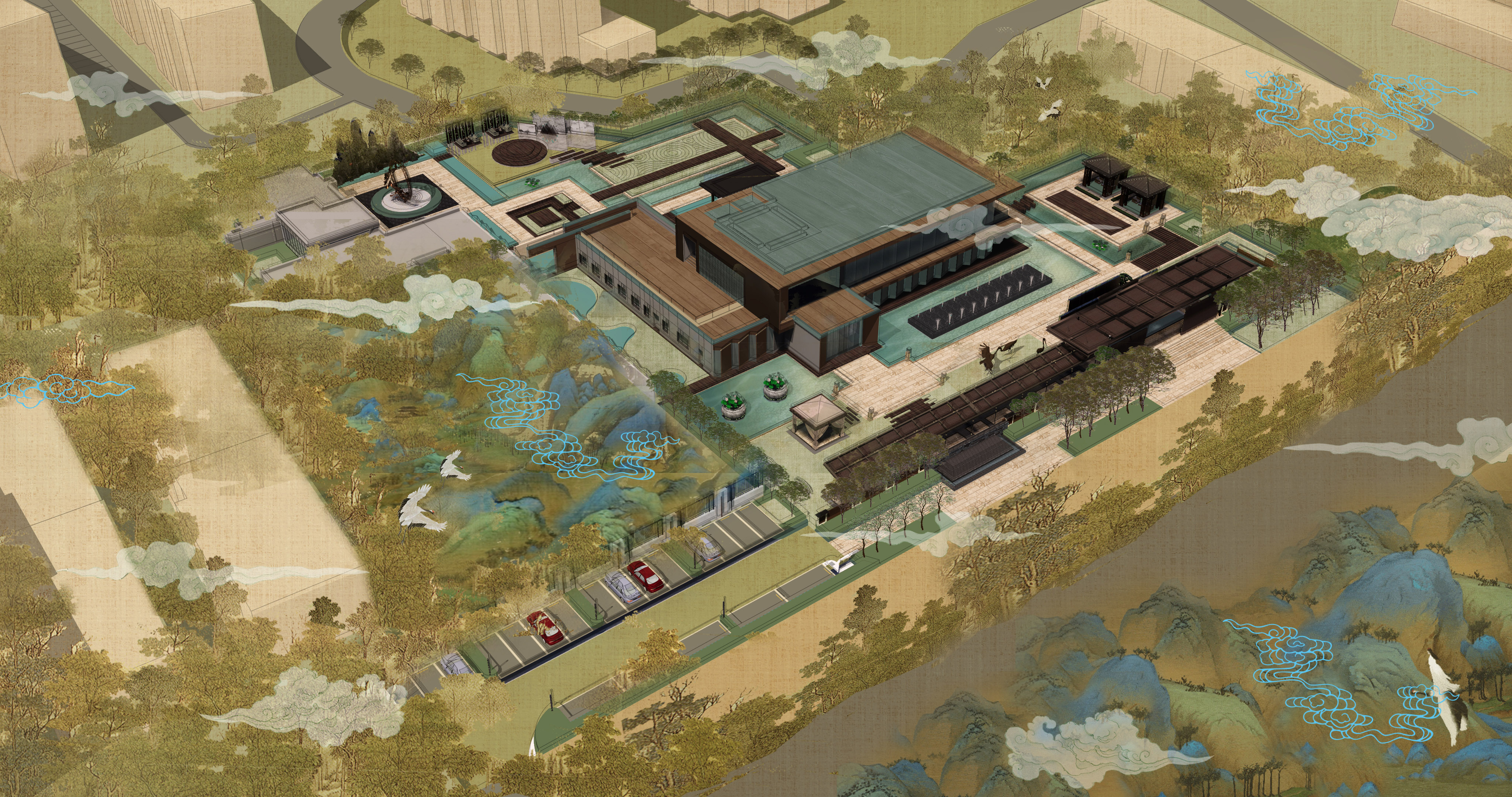 景观设计古代风格作品集-31