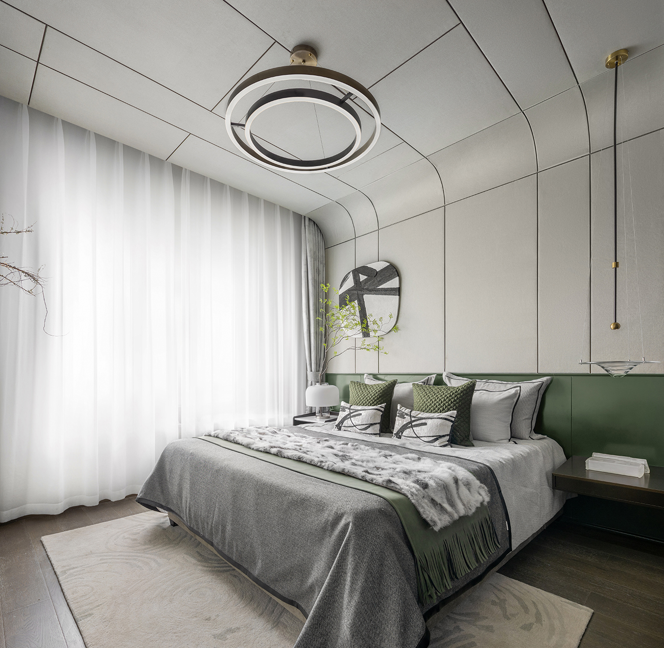 堂悦样板间丨中国烟台丨上海岳蒙设计有限公司-30