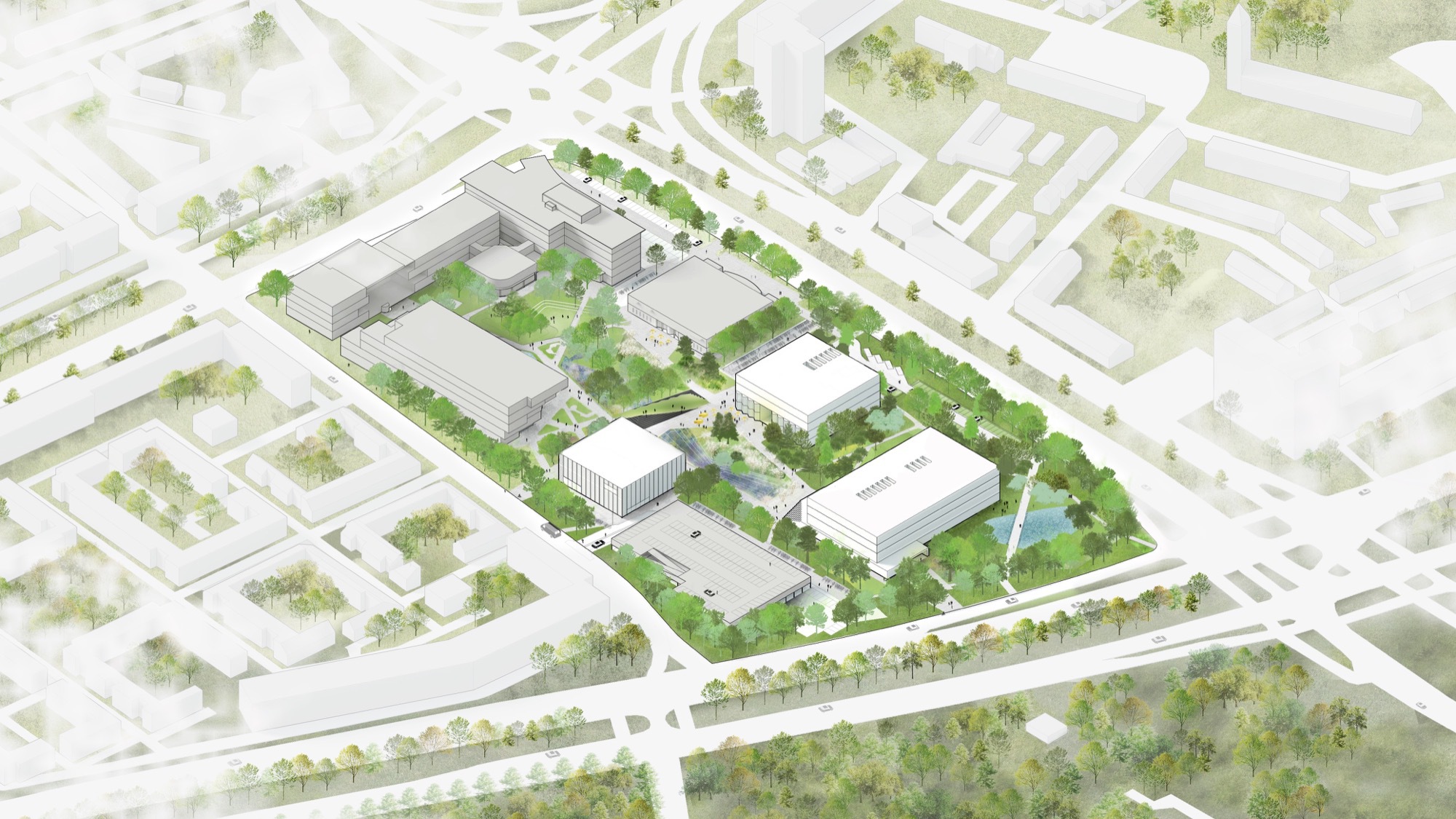 Fontys Hogescholen's Rachelsmolen Campus / Barcode Architects + Nudus + Hollandse Nieuwe + OKRA-9