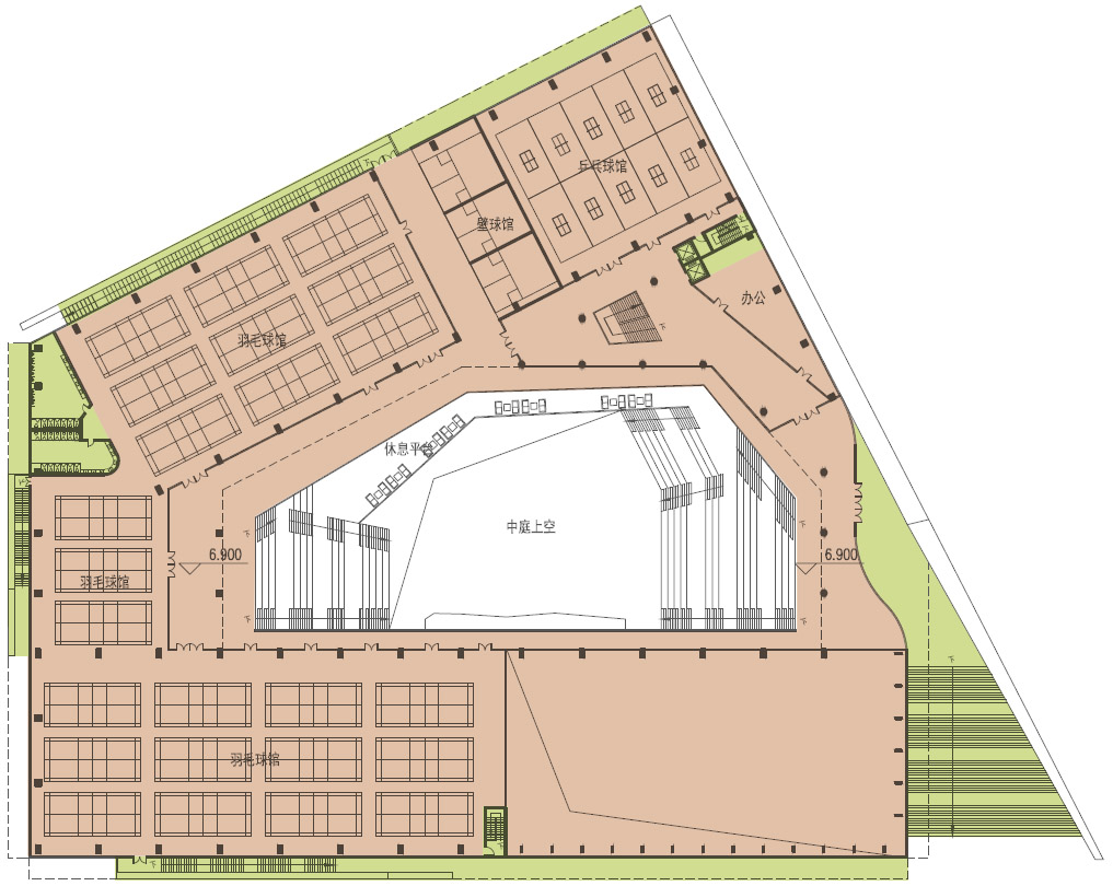 扬州南部新城体育园 / 柏涛设计-131