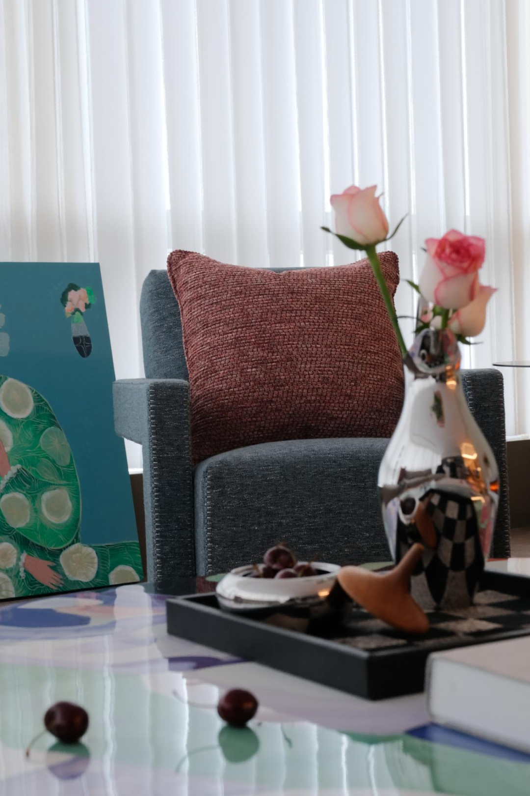 精装房改造新作｜落地艺术爆棚的豪宅嘉佰道-65