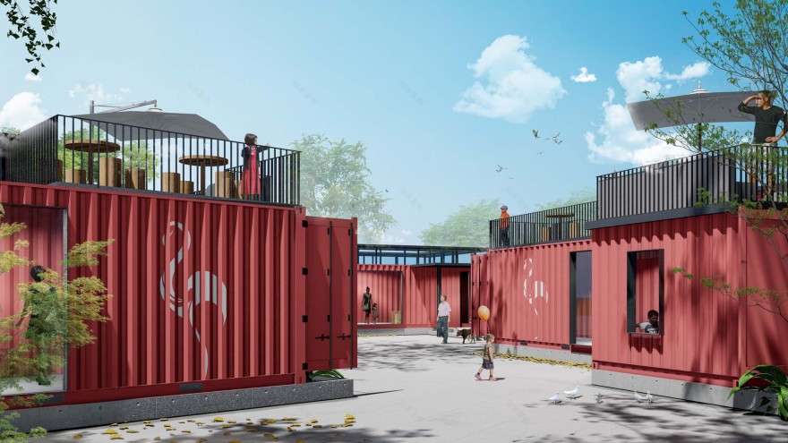 旅行者的容器旅馆丨中国济南丨齐舍建筑设计事务所-73