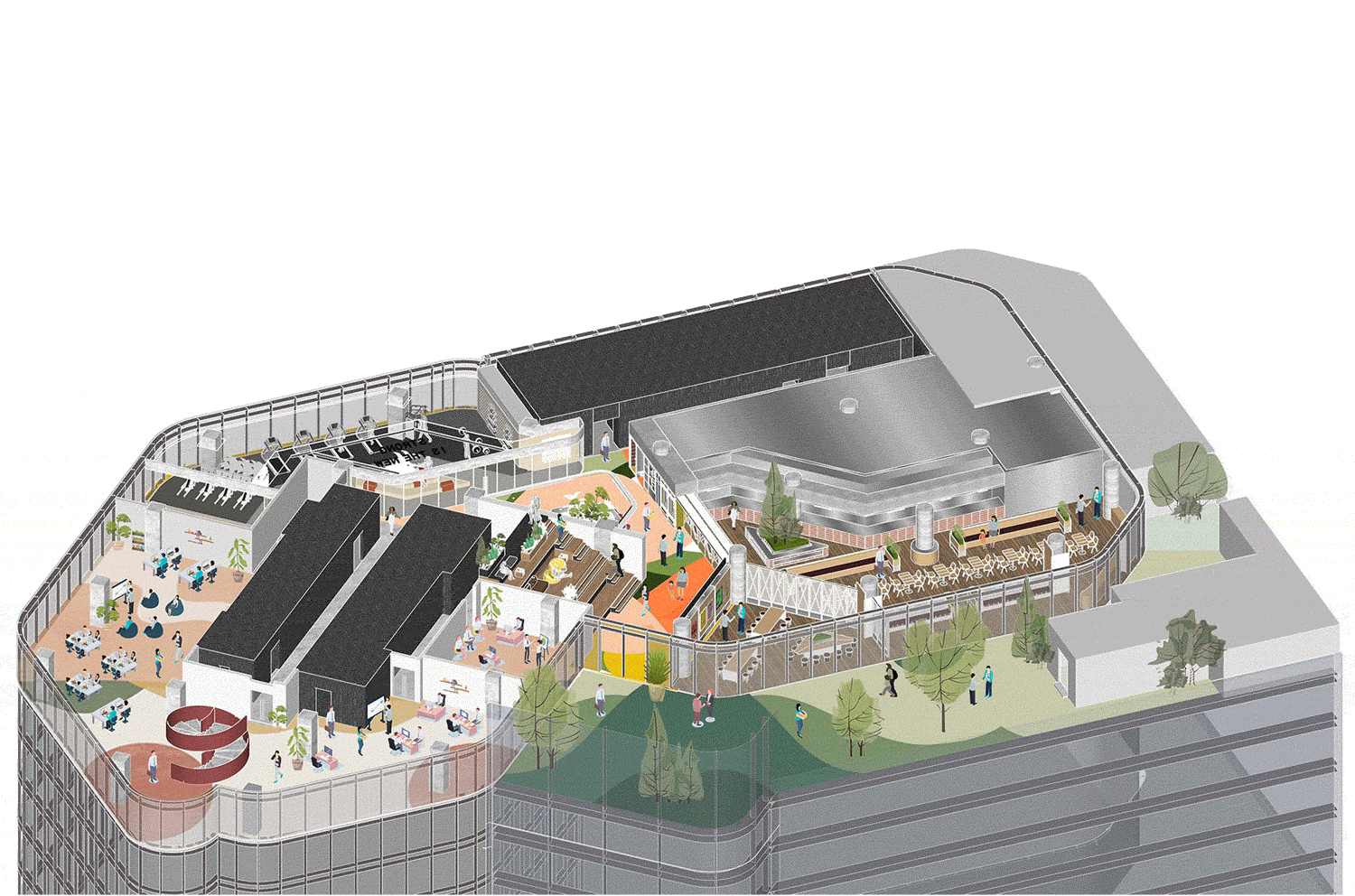 北京朝外UIC创新中心室内设计丨中国北京丨DUTS杜兹设计-173