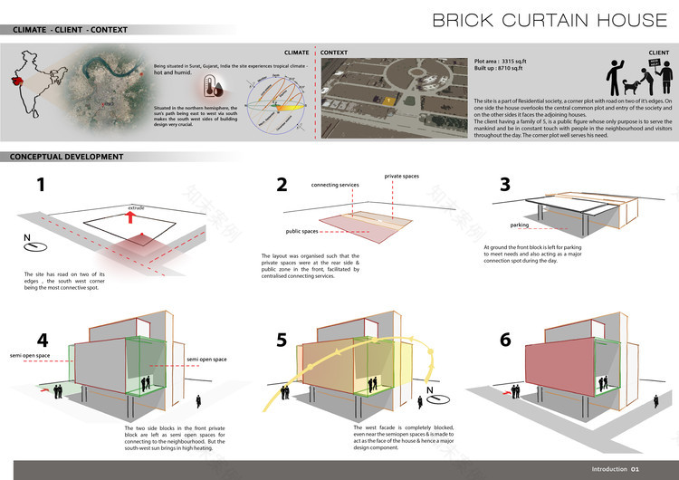 印度砖墙住宅-36