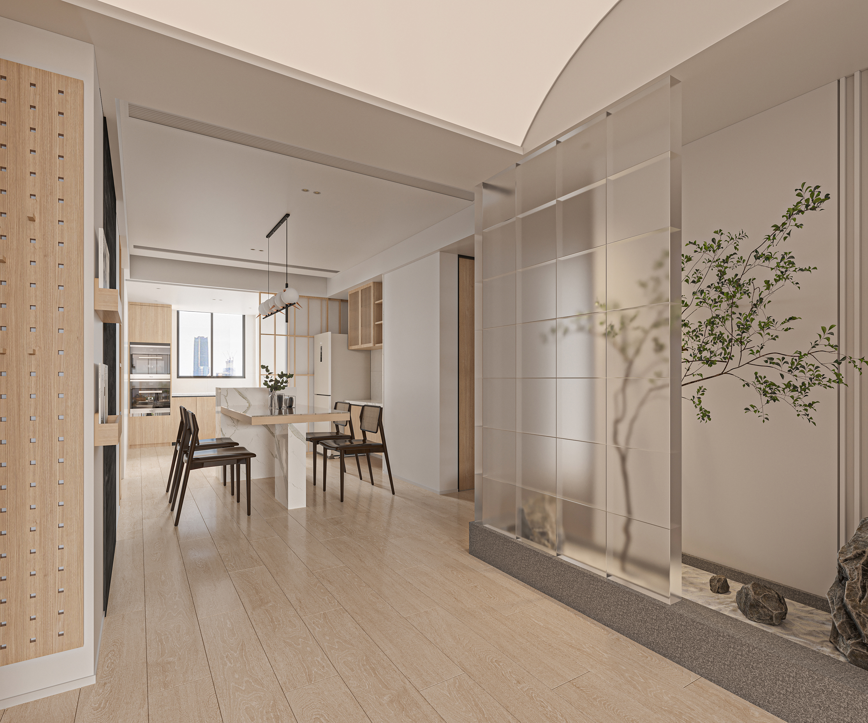 原木日式住宅空间设计丨中国潮州丨乘光设计-6