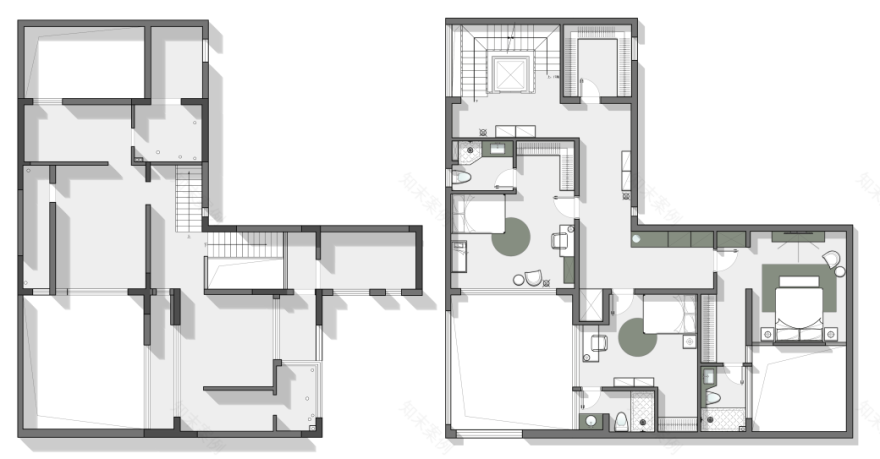《漾·Young》·南京80后4口之家600㎡合院别墅设计丨中国南京丨冯炜骅-108