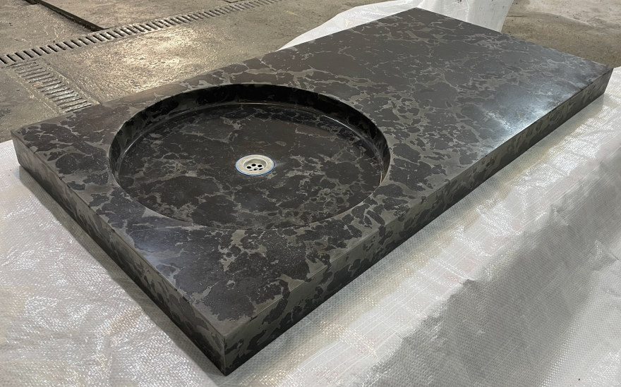 Sink countertop technology marble项目-7