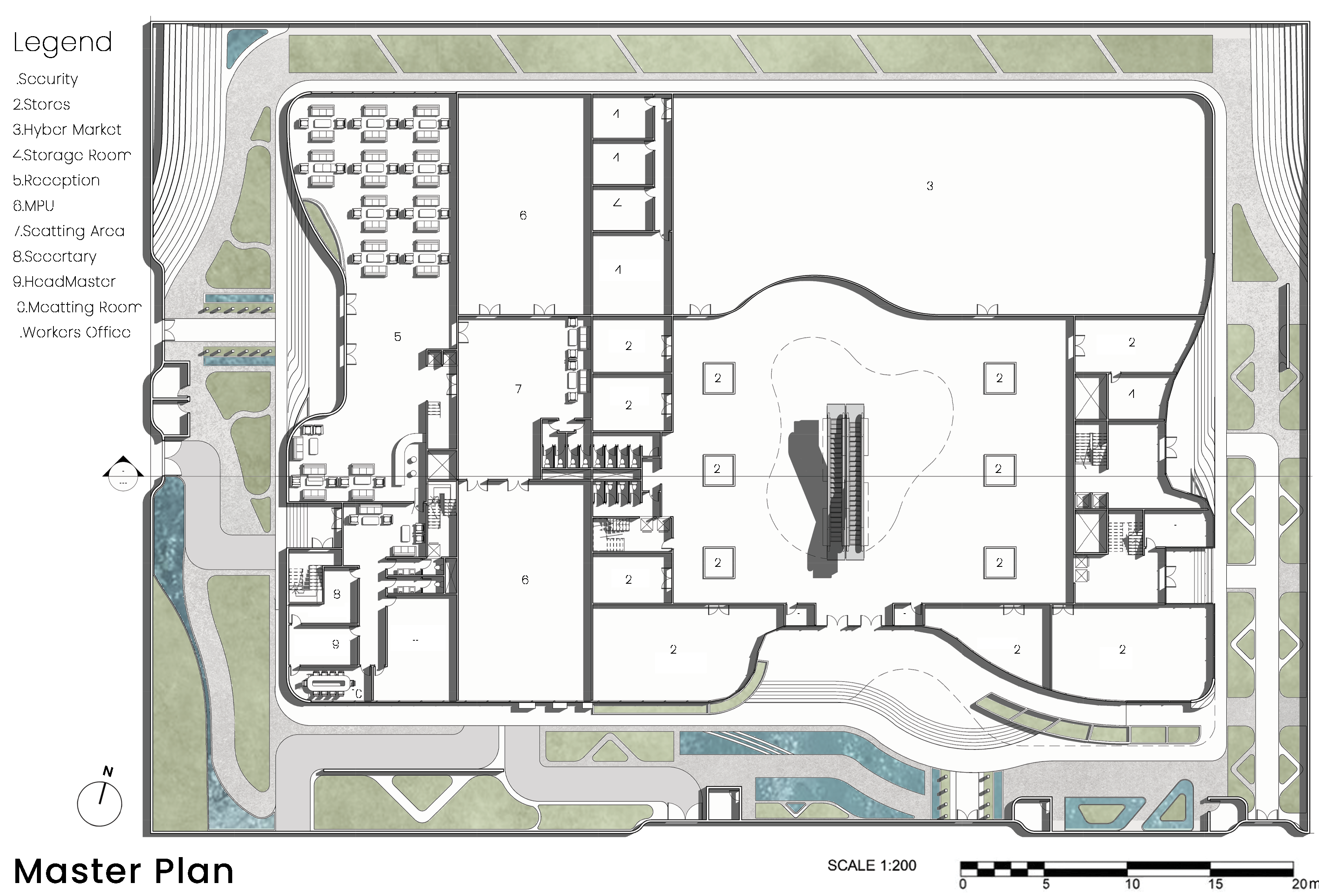 米德斯大厦丨玻利维亚贝尼丨三年级建筑师-12