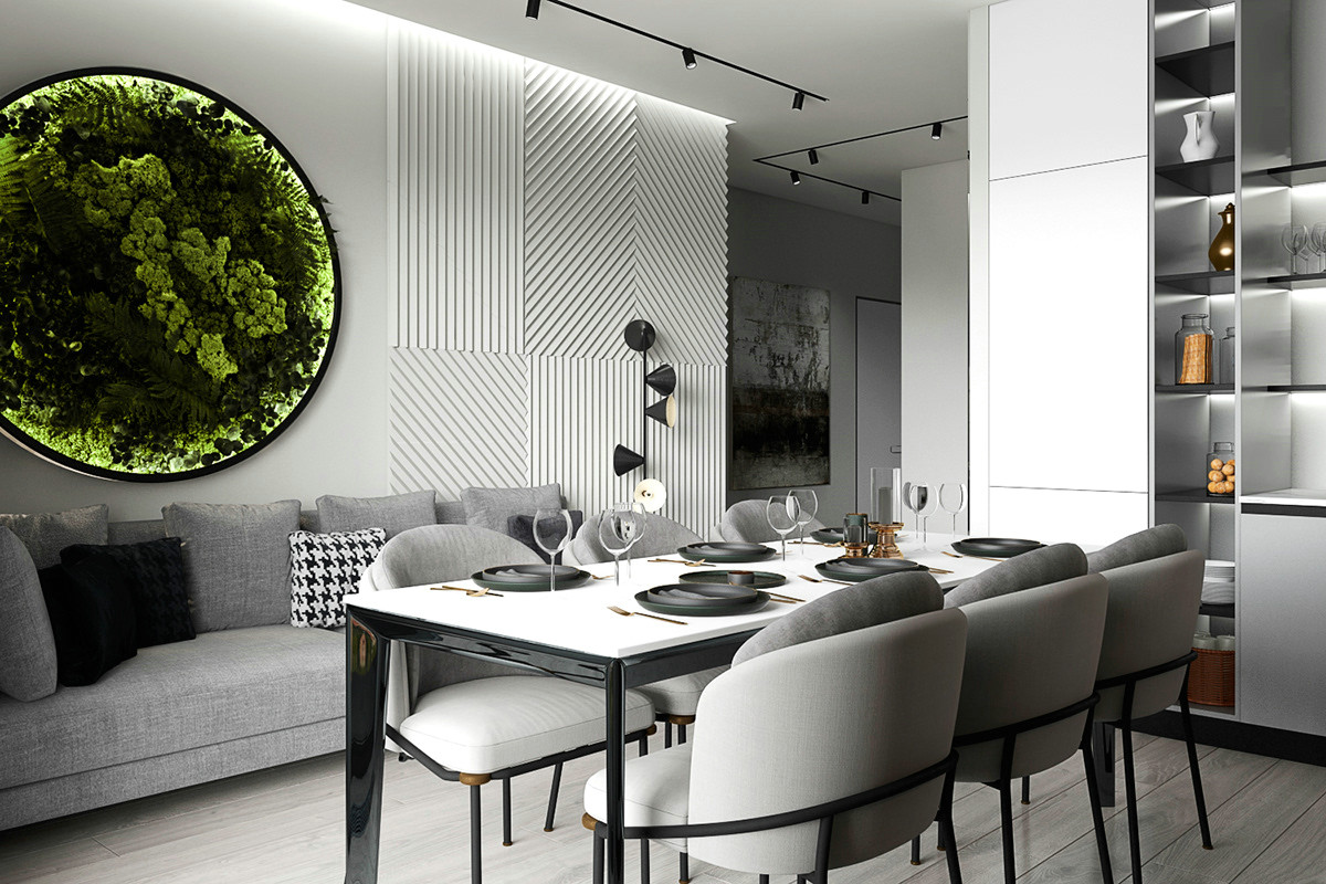 现代灰色质感住宅设计探秘-6