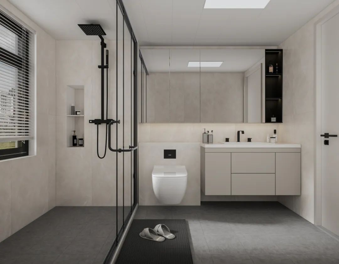 黑白灰极简魅力 · 鲁信南海花园设计-29