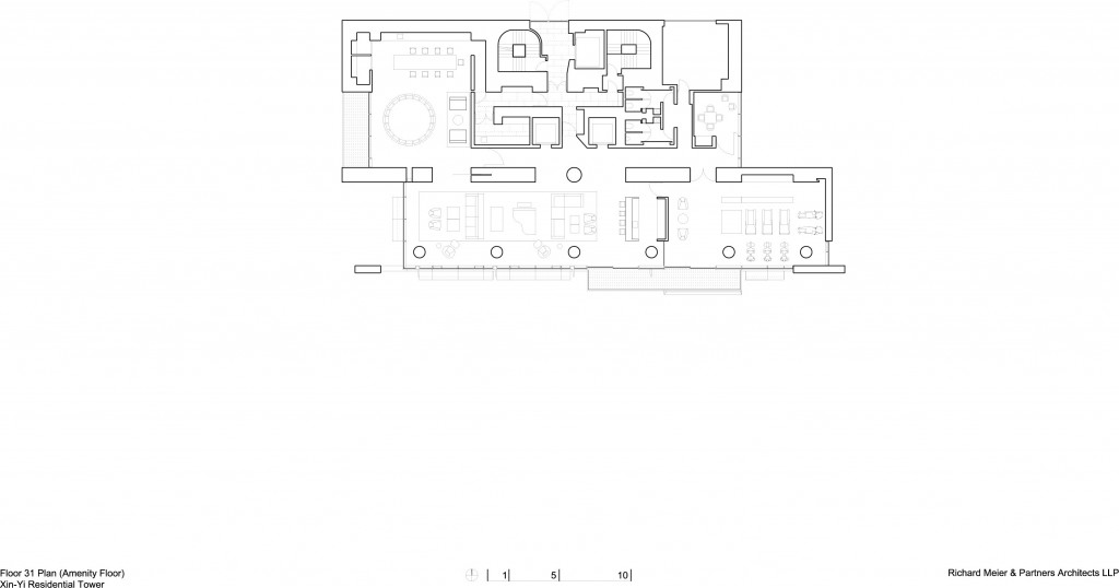 Xin Yi Residential Tower  Richard Meier-3