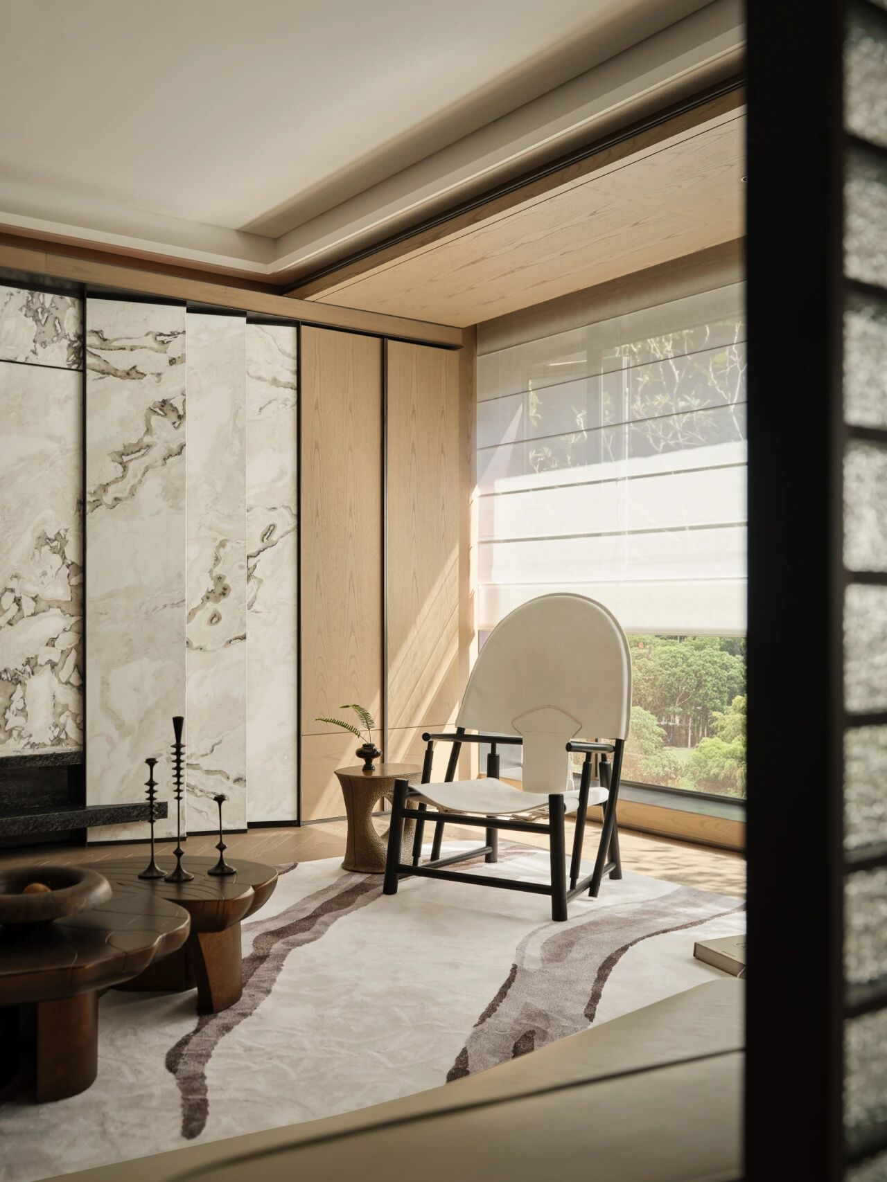 湖北福星惠誉·铂雅府样板间丨中国武汉丨深圳共向设计（室内）,深圳共向美学（软装）-4