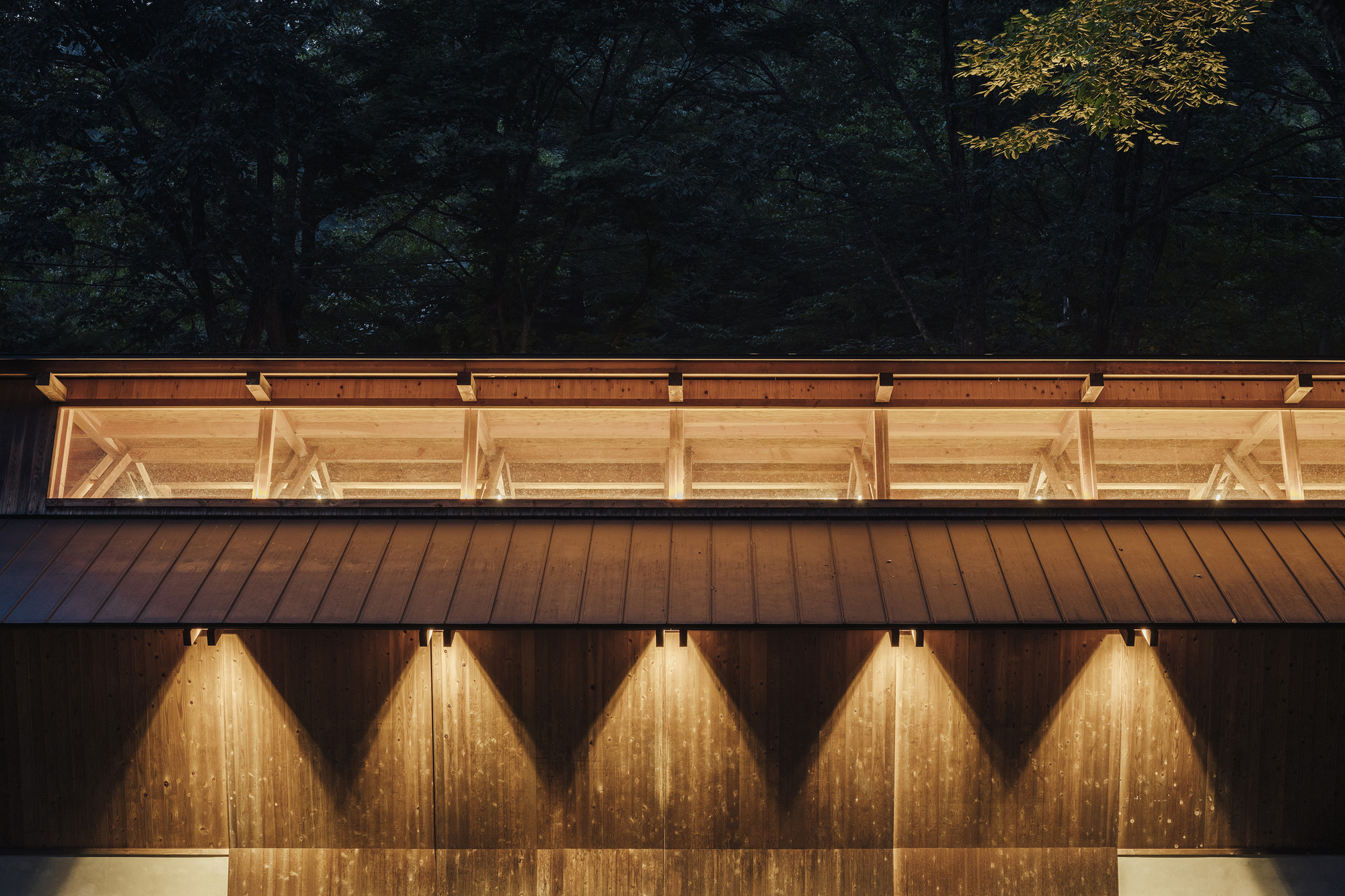 三屋顶木材大厅丨日本丨OOTT-36