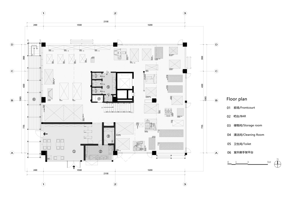 Xpark坐标公园丨中国贵阳丨未见筑设计事务所（室内方案）,重庆东境装饰设计有限公司（室内施工图）-69
