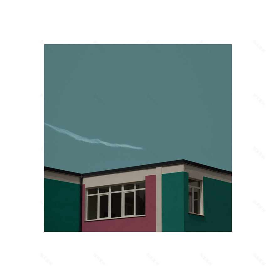 梦幻几何空间 · 建筑与色彩的奇幻之旅-3