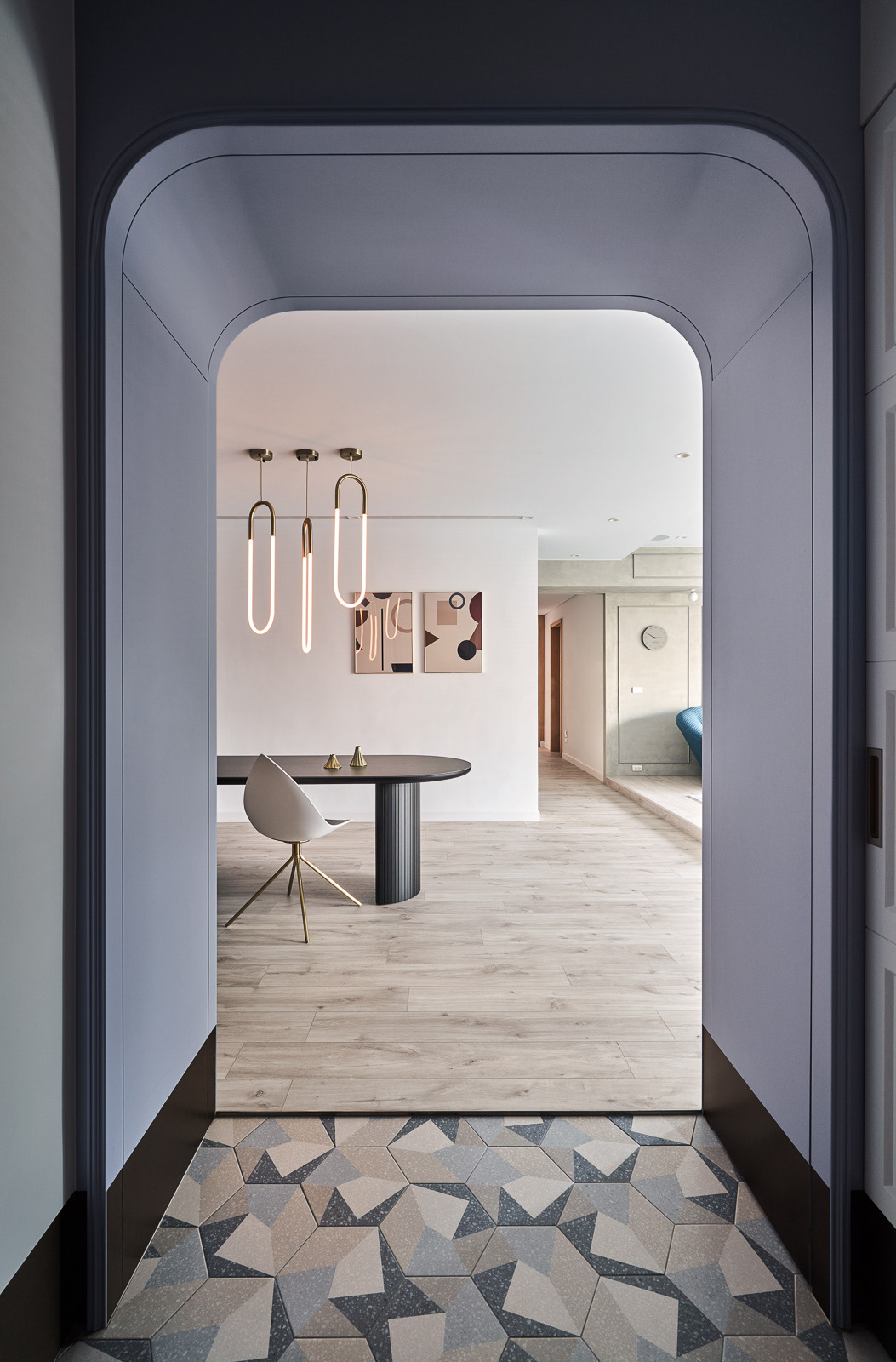 好室设计 蓝白配色，打造清爽舒适的住宅-8