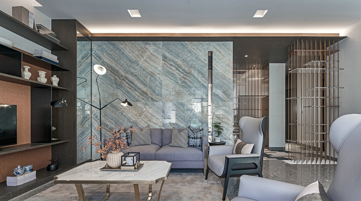 华夏天璟湾别墅群A6会所  优联智合环境艺术设计-7