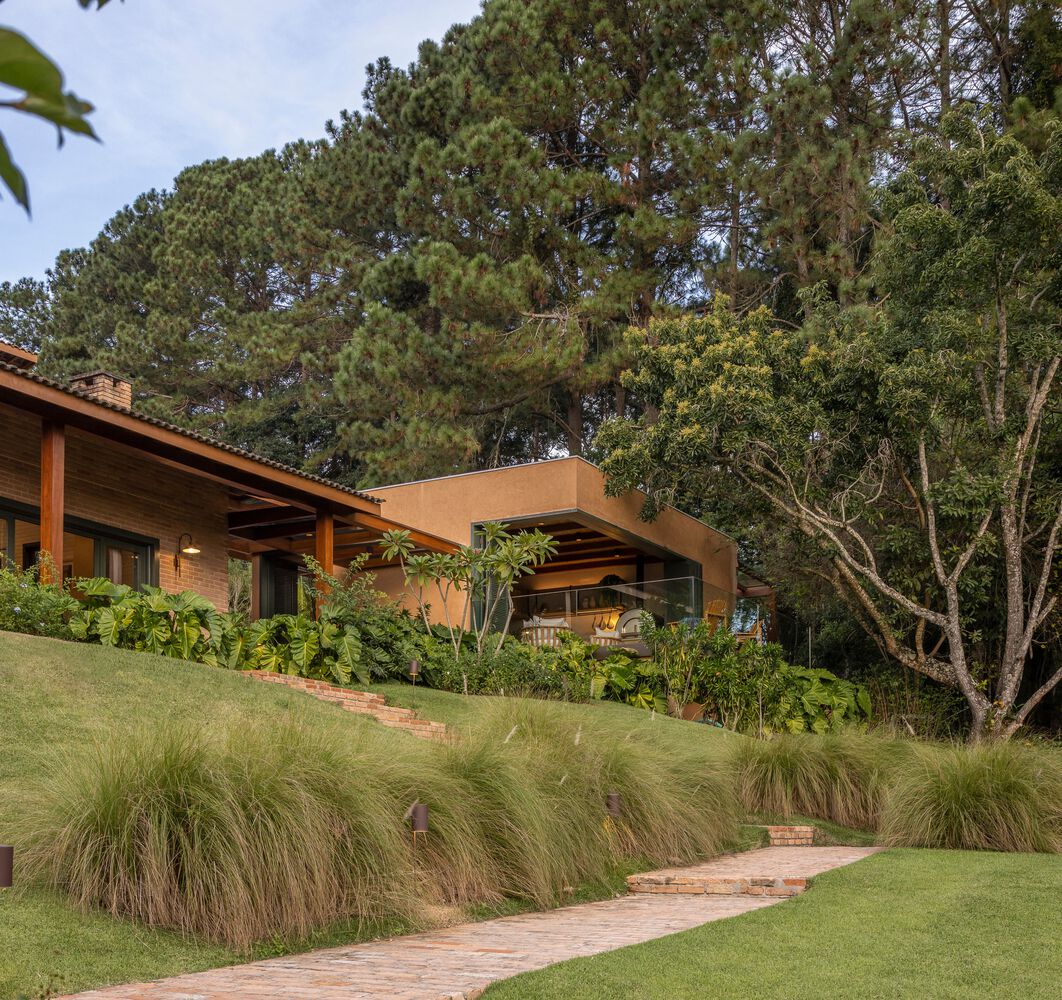 巴西 Ibi House 和谐乡村风格设计-0