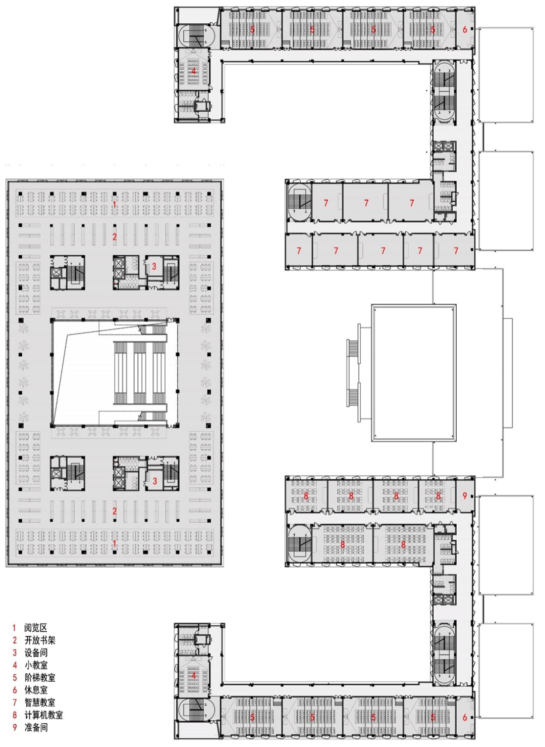 南京财经大学红山学院高淳校区核心组团丨中国南京丨东南大学建筑设计研究院有限公司-89