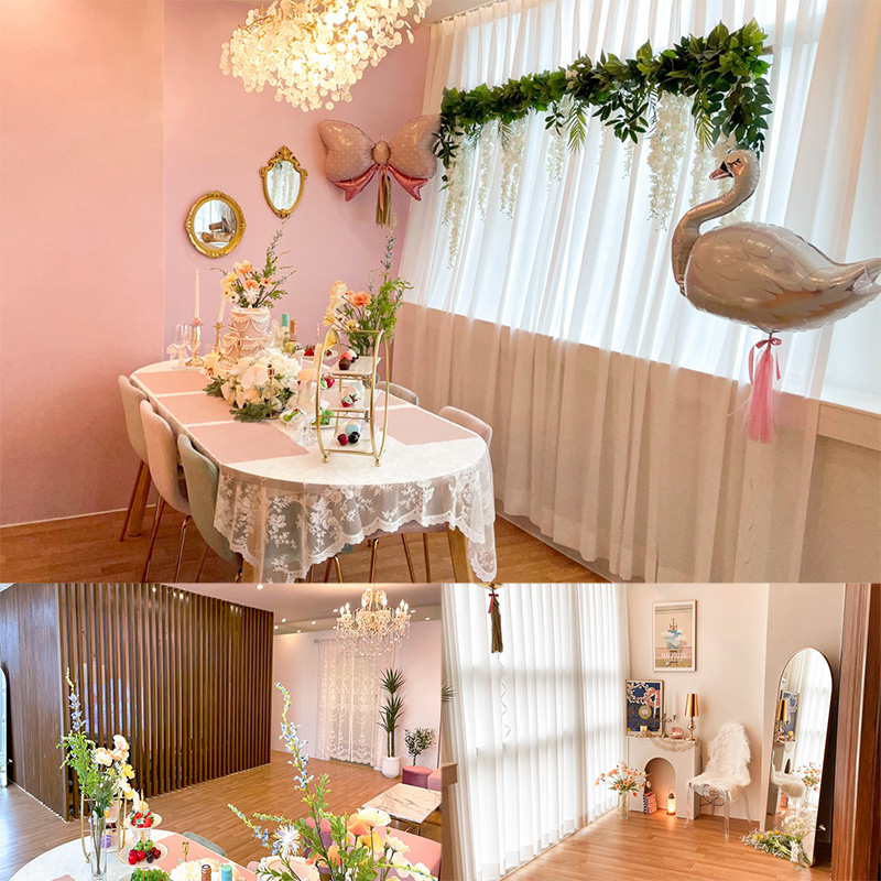 粉色梦幻派对 | 23 平米小空间的大变身-1
