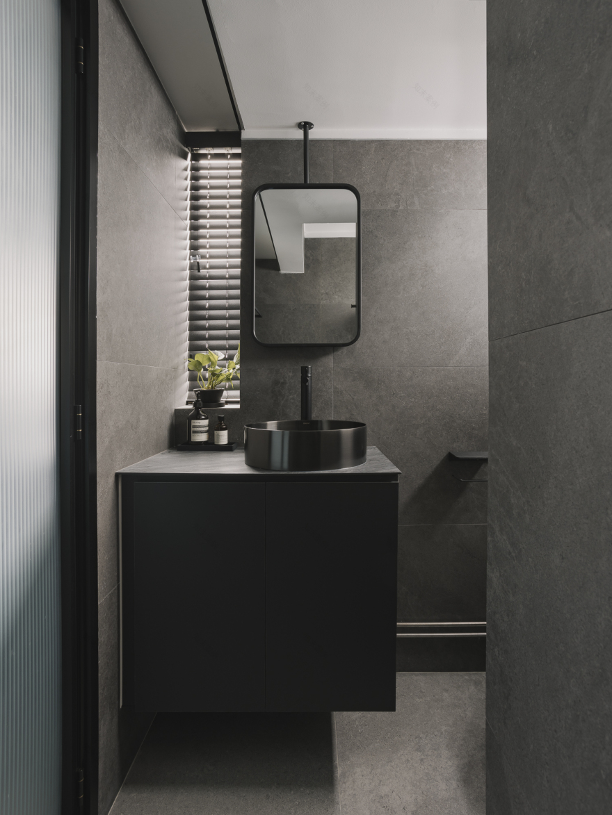 25 Eunos Crescent现代单色风住宅设计丨新加坡丨The Interior Lab-20