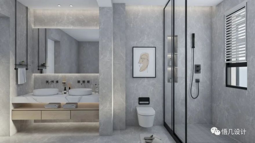 武汉 300 平一居室,原木日式风格演绎舒适生活-26