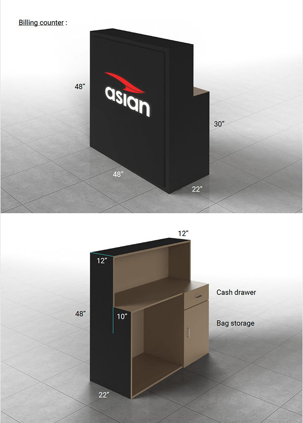 Asian Footwears独家品牌门店设计丨印度-17