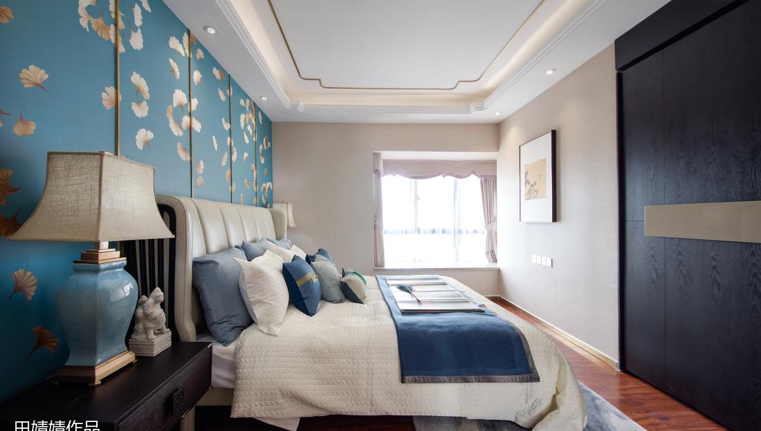 新中式风格家居设计 | 方界设计丨平层丨荏苒岁月,山水相宜-34