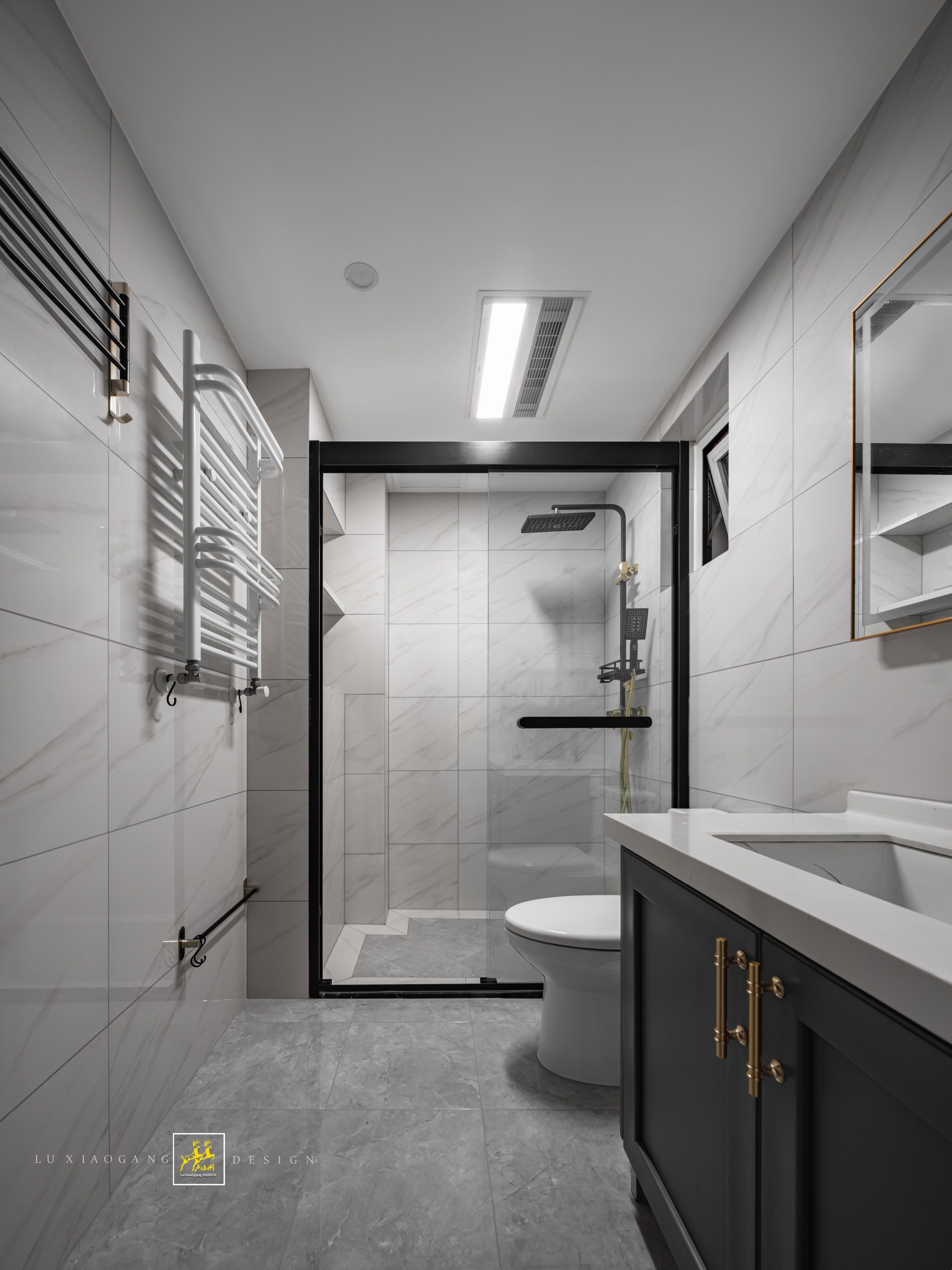 现代美式风格住宅设计丨中国成都丨卢小刚装饰设计有限公司-62