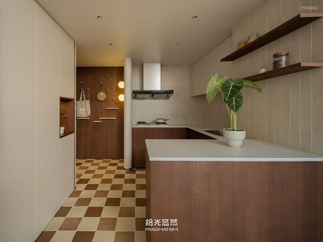 米棕色的度假氛围感,不被风格定义的“亲子乐园”丨拾光悠然设计-22