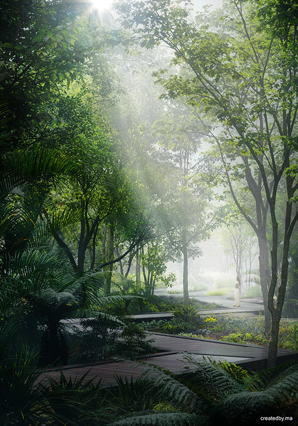 岘港景观电脑生成图像·头顿市布兰卡城

注：Lanscape可能是Landscape拼写错误；VungTau是越南头顿市 -10