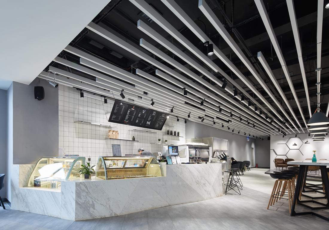 速氧咖啡丨柒禾设计 | 解构主义的空间艺术-11