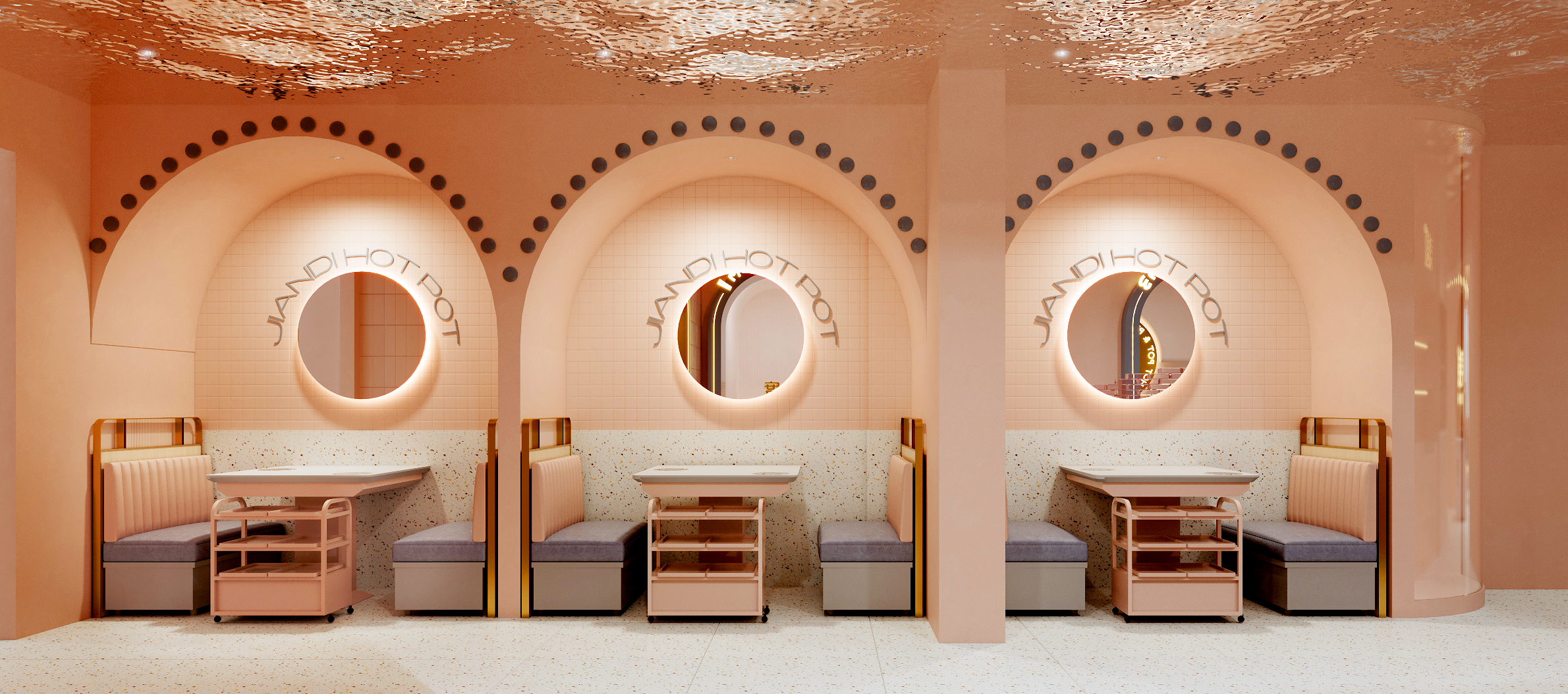 见底自选火锅丨中国濮阳丨玖伍空间设计机构-20