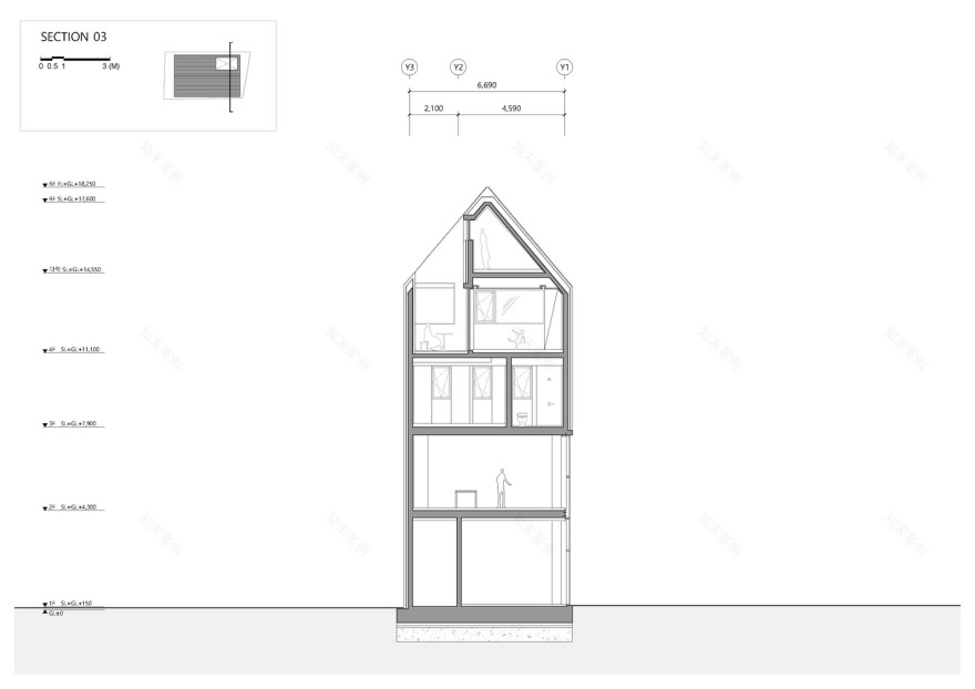 韩国 Dots 2 商业建筑和住宅丨JYA 建筑师事务所-32