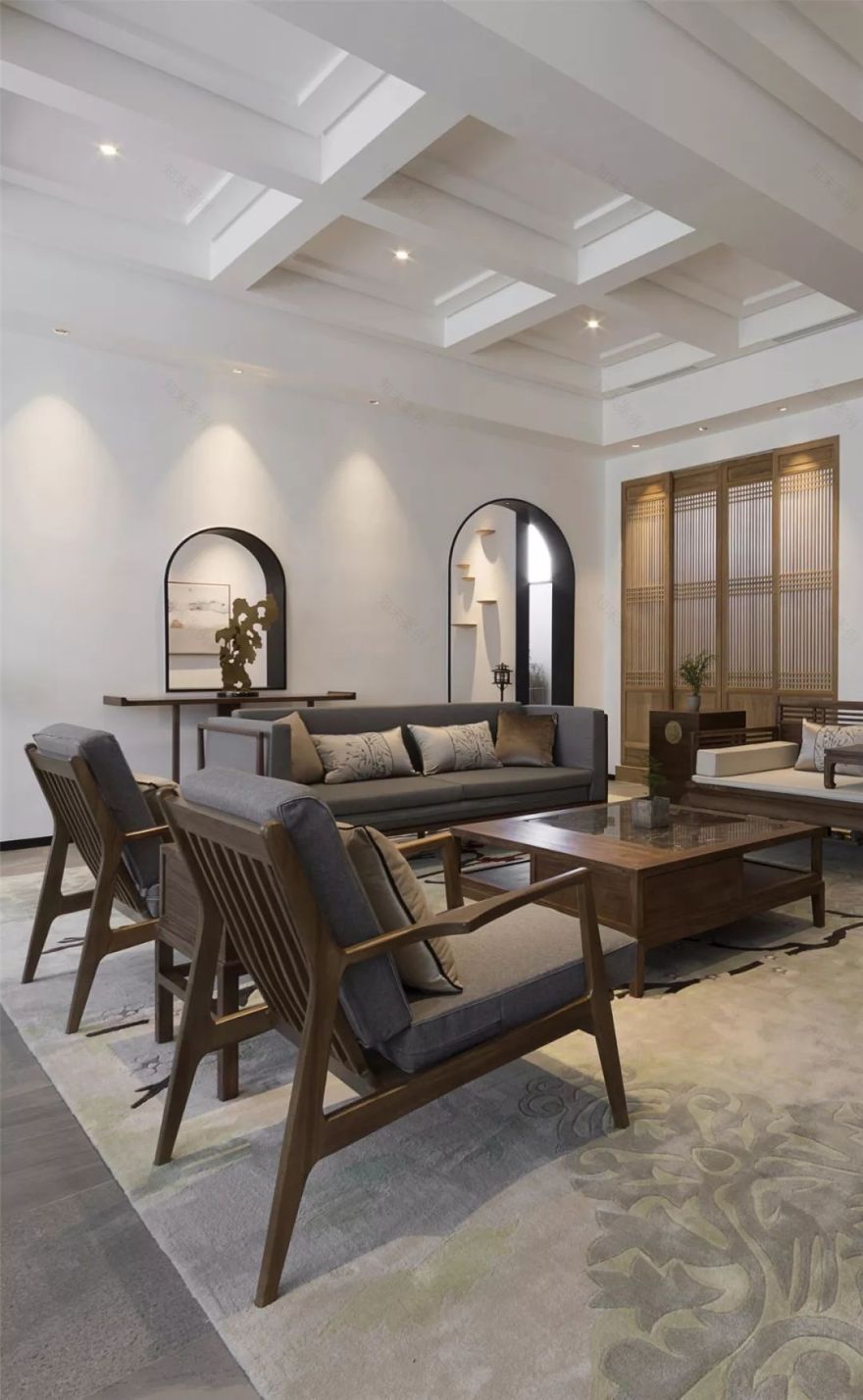 长城脚下素心京隐园,返璞归真品中式美学-16