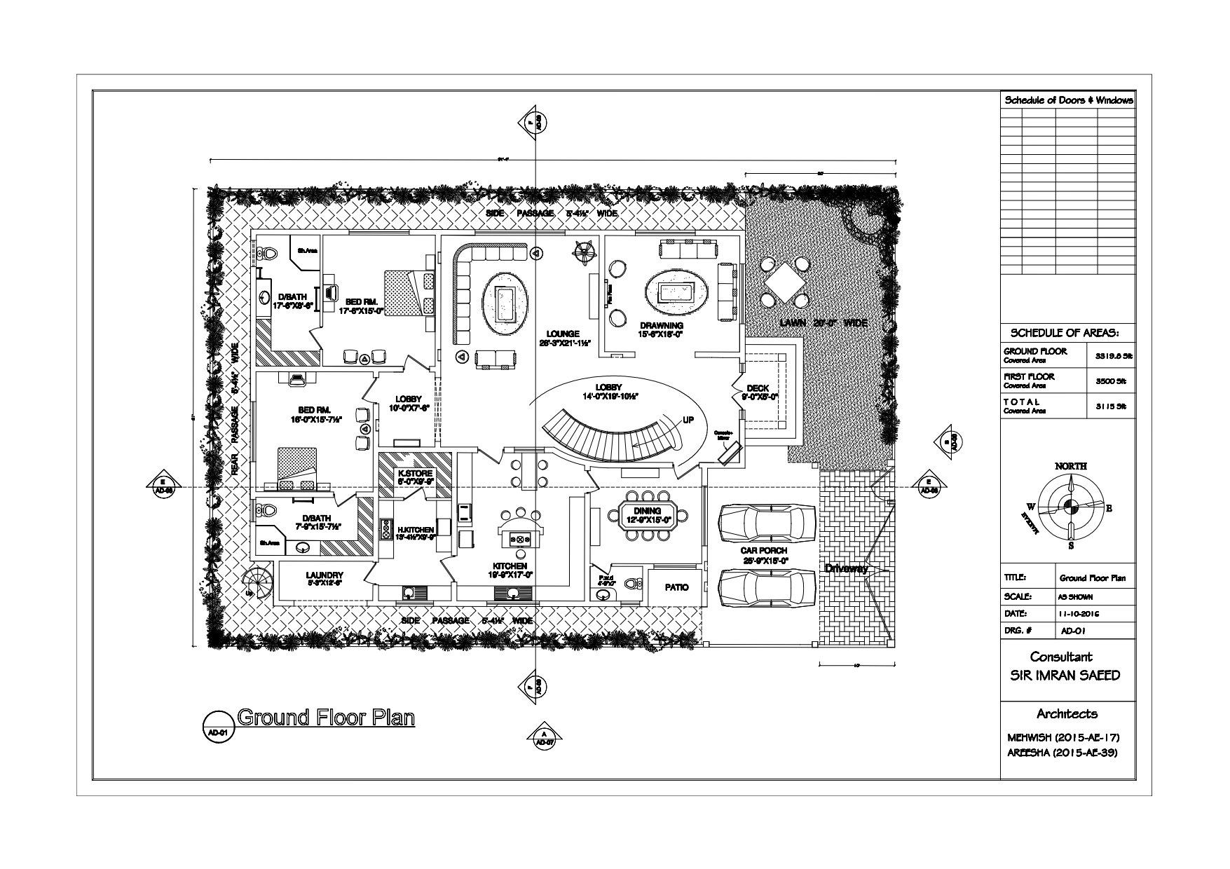 Residential Space Plan (1 Kanal)-4