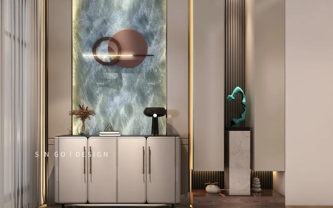 上海御湖香水湾轻奢别墅设计丨中国上海丨星杰国际设计-34