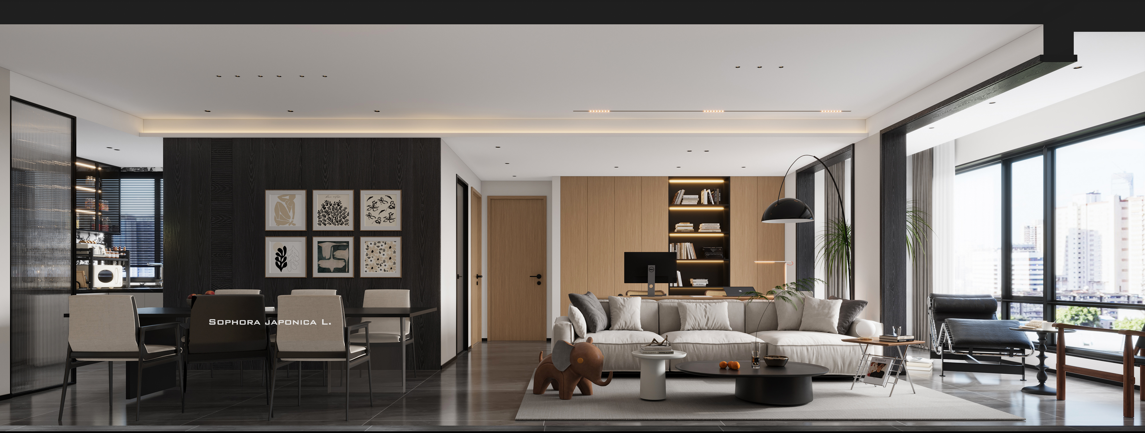 现代家装渲染-1