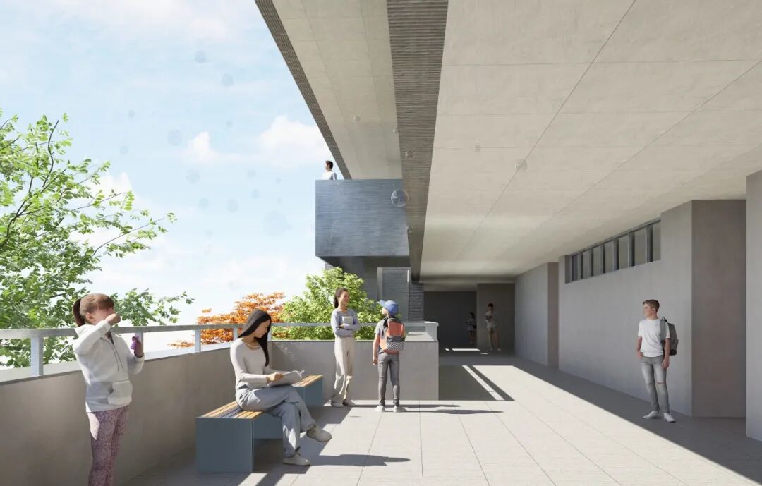 CQADI新作｜山城叠院：重庆渝中区巴蜀学校（一期）-56