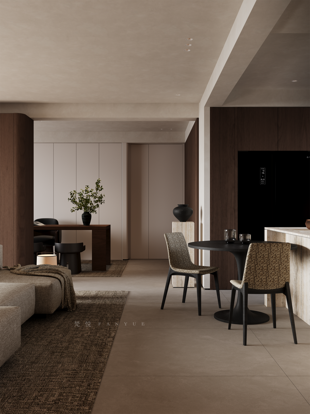 FANYUESTUDIO滨河沁月|时间变得柔软，空间变得自由-40