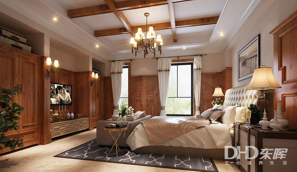 北京格拉斯小镇三期 3012#式田园风格别墅设计案例-18