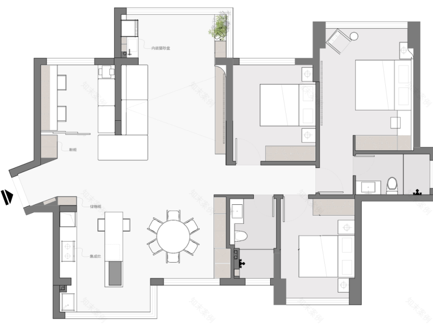 简·愈 · 现代极简美学私宅设计丨中国惠州丨一川空间设计事务所-37