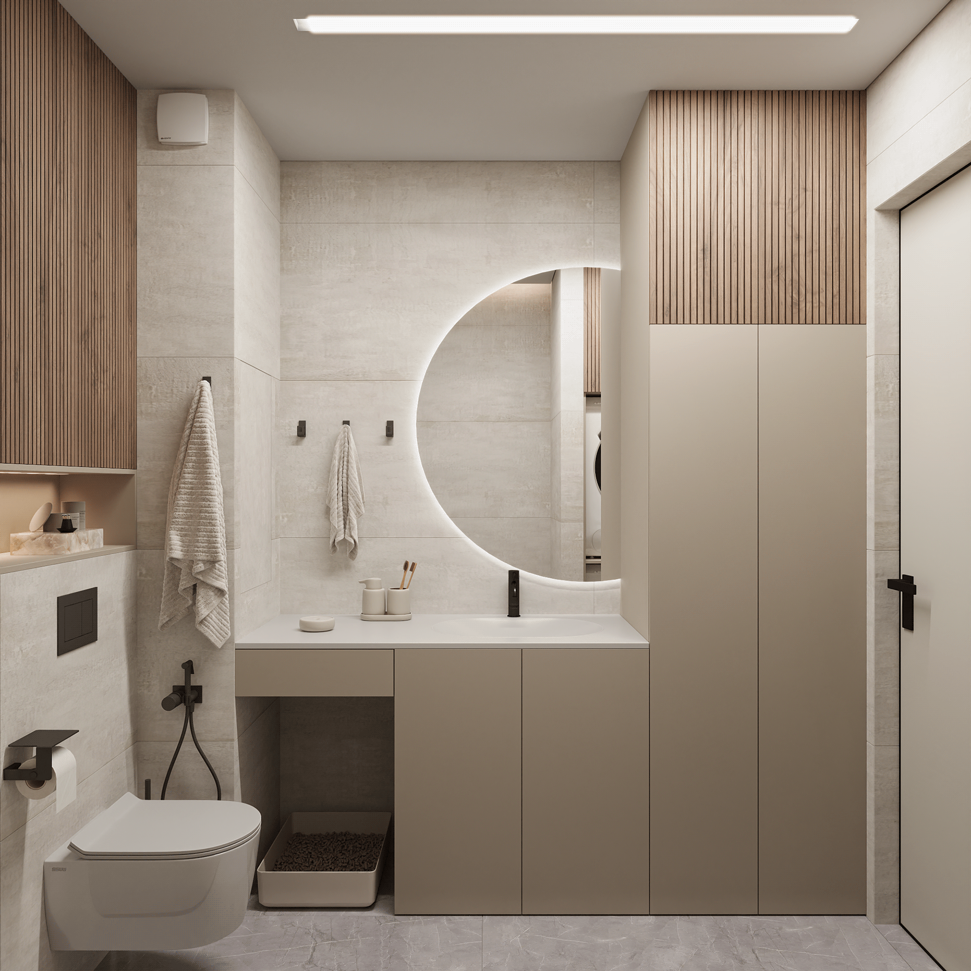 40 平方米公寓可视化设计丨Irooms Design-24