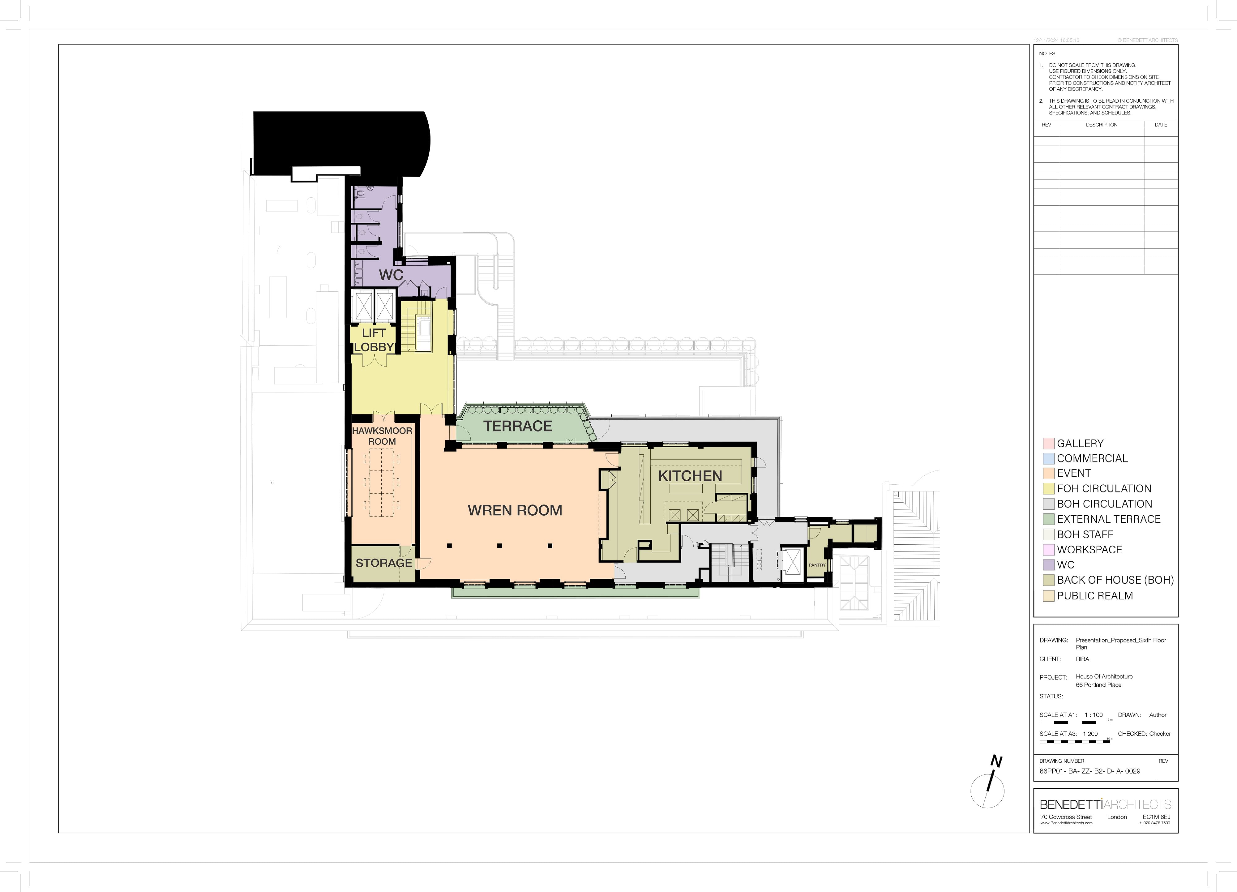 RIBA的建筑之家（皇家英国建筑师学会总部修复）项目丨美国波特兰丨Benedetti Architects-27