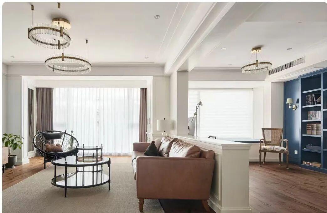 美式混搭:经典与现代的「空间圆舞曲」丨金螳螂家-31