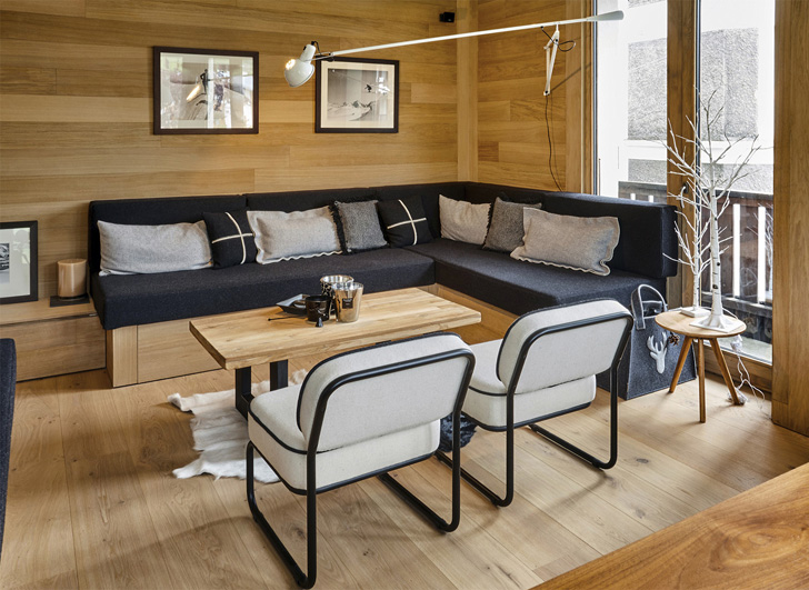 Megeve Refuge 打造现代阿尔卑斯山居-5