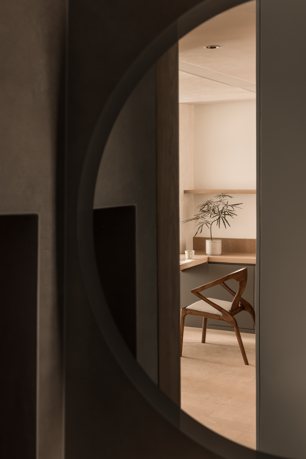 焦糖栗子色的治愈之家 · 秋日原木风设计丨如一建筑设计-65