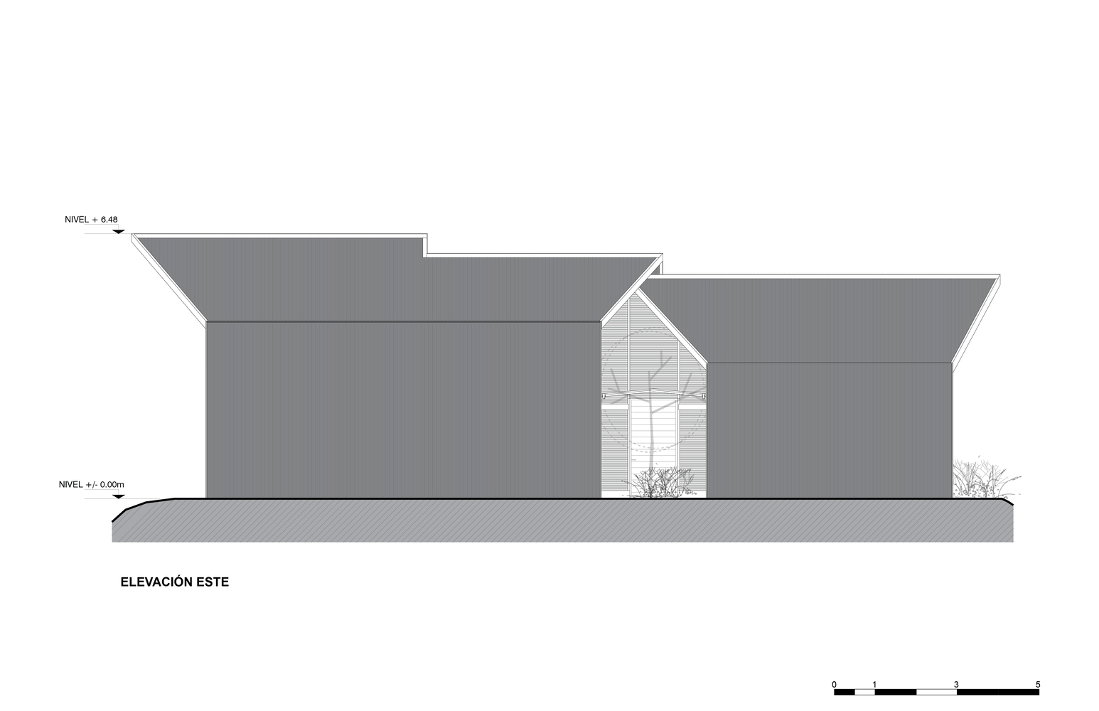 三宅一体的绿色别墅丨哥斯达黎加丨YUSO-54