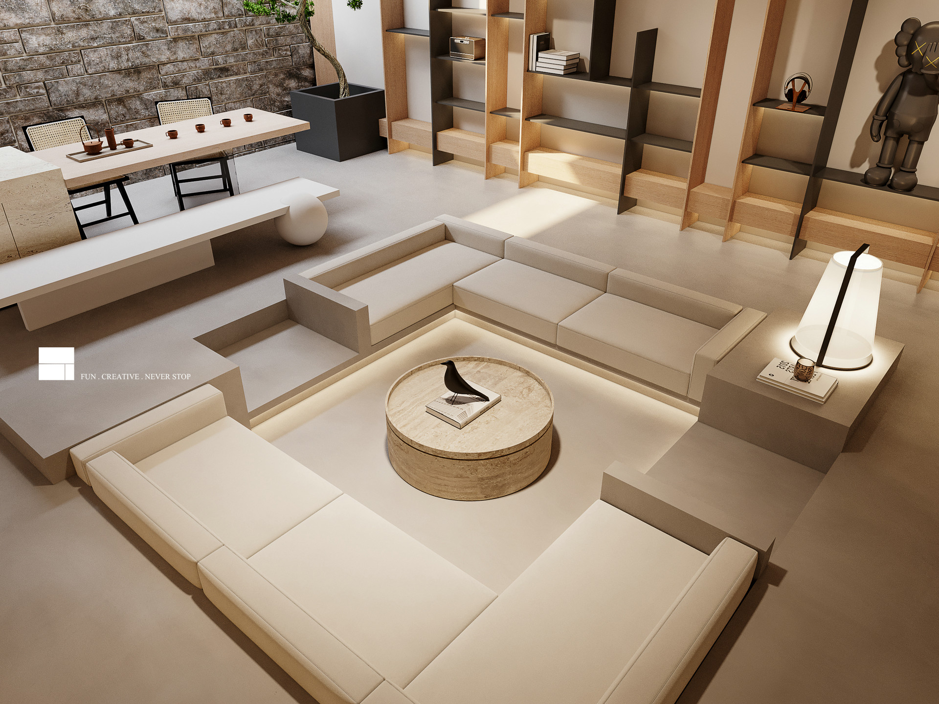 现代原木风顶跃-9